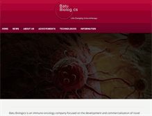 Tablet Screenshot of batubiologics.com